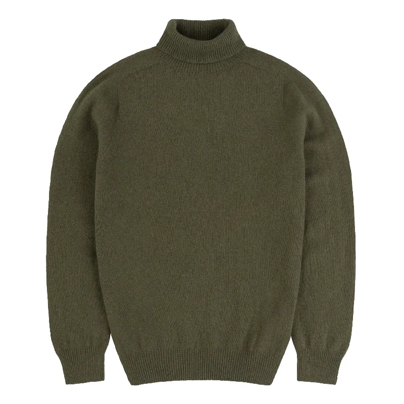 Merino & Cashmere Supersoft Roll Neck Jumper