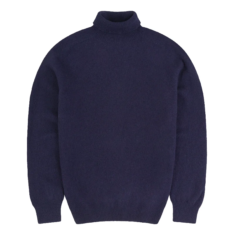 Merino & Cashmere Supersoft Roll Neck Jumper