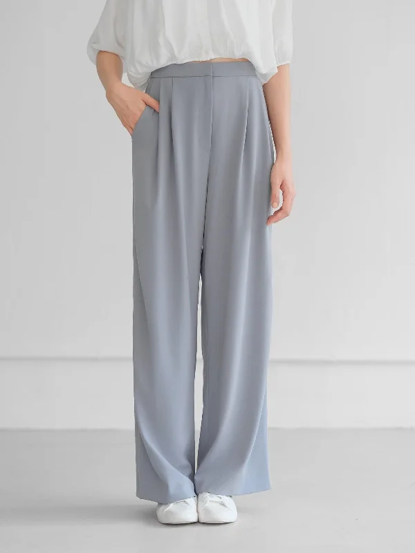 Brooklyn Comfy Wide Leg Trousers (Long/ Short ver.)