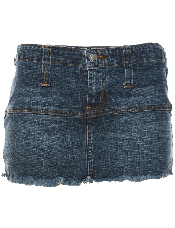 Pencil Shape Y2K Denim Skirt - XS