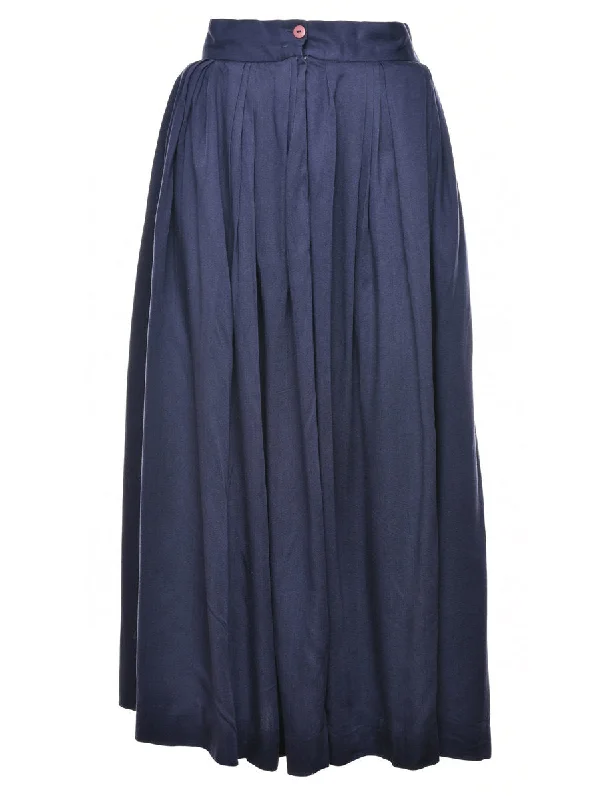 Pleated Full Skirt - S