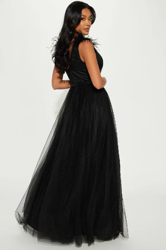 Amelia Tulle Gown - Black