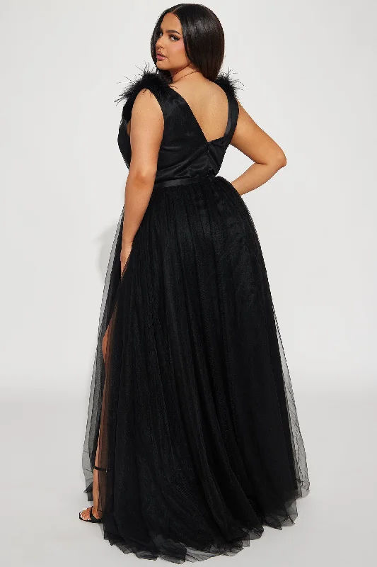 Amelia Tulle Gown - Black