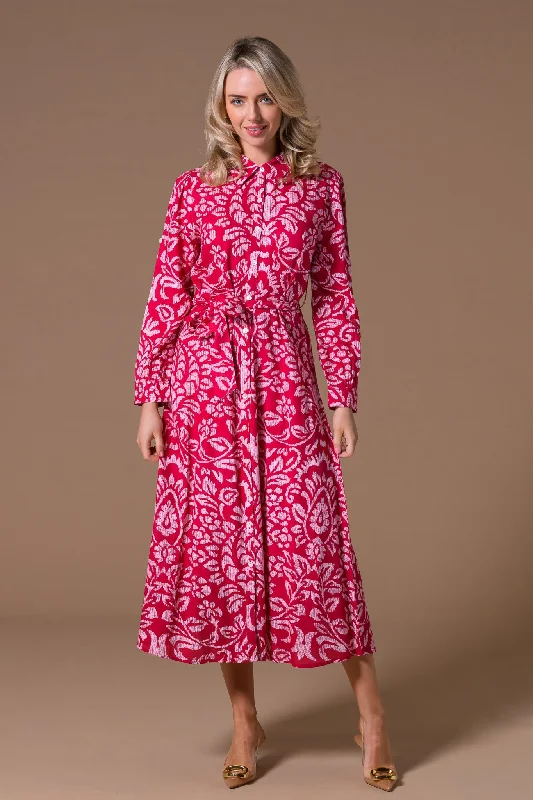 Paisley Shirt Dress