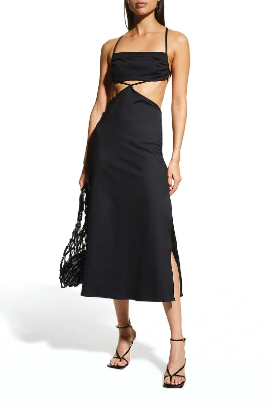 St Barts Dress Black