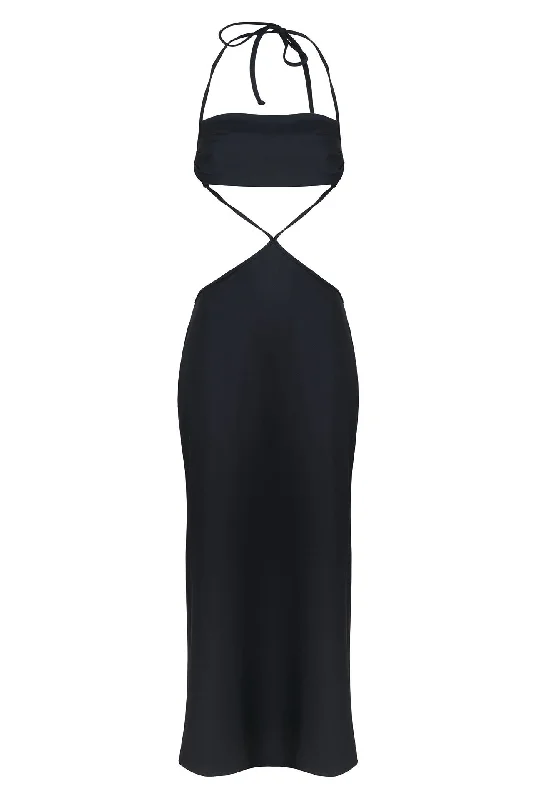 St Barts Dress Black